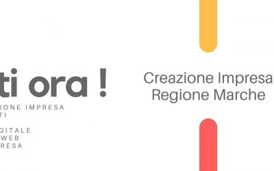 Contributi Creazione impresa Regione Marche, bando 2021 nuove attività